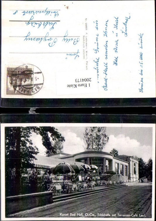 2004173,Bad Hall Trinkhalle m. Terrassen-Cafe Lauf