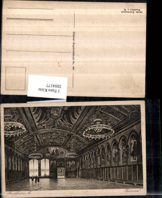2004177,Frankfurt am Main Kaisersaal Innenansicht