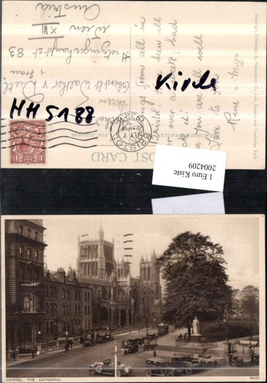 2004209,Bristol The Cathedral Kirche