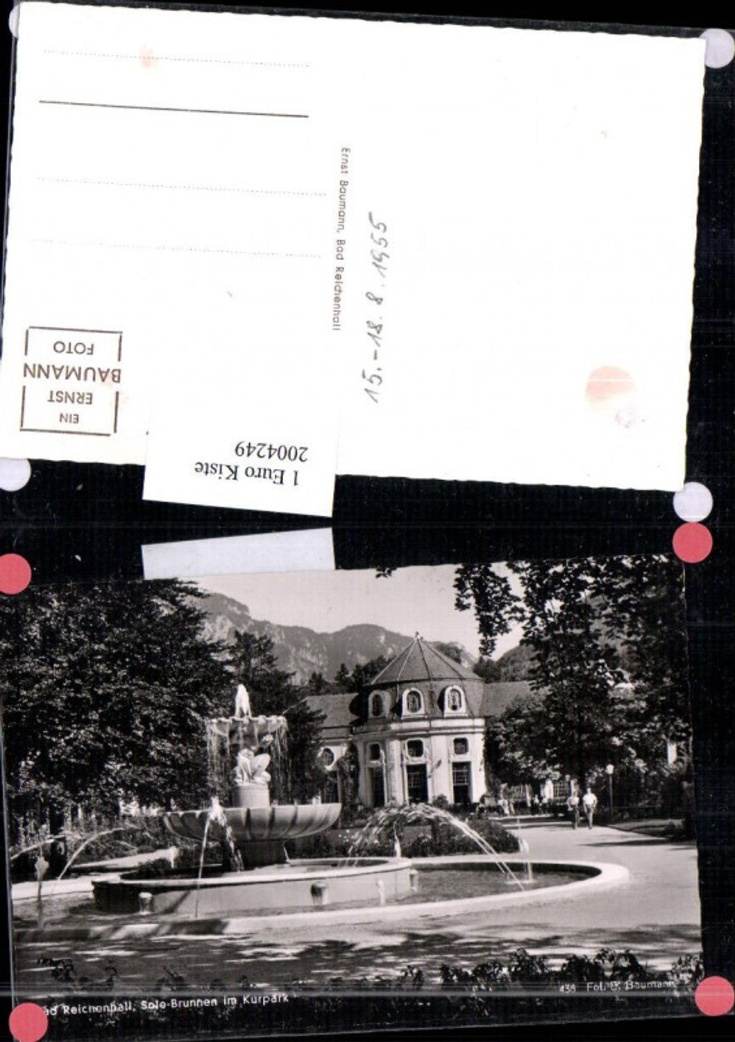 2004249,Bad Reichenhall Sole-Brunnen im Kurpark