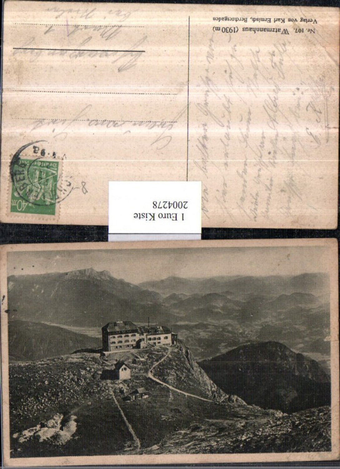 2004278,Watzmannhaus b. Berchtesgaden