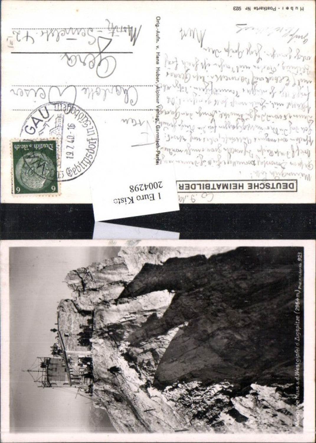 2004298,Münchner Haus auf d. Westgipfel d. Zugspitze b. Grainau