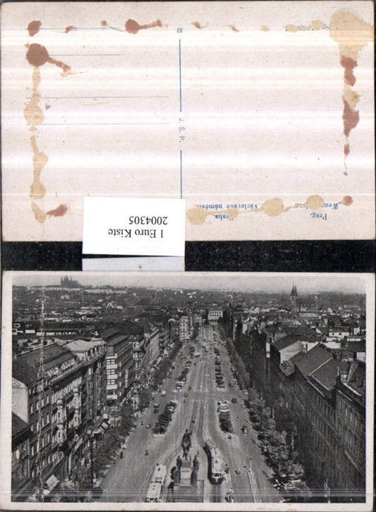 2004305,Prag Praha Wenzelsplatz Totale