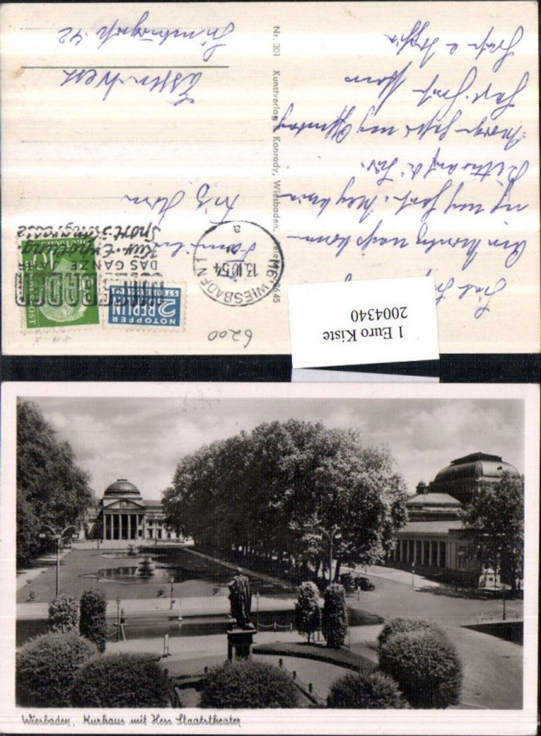 2004340,Wiesbaden Kurhaus m. Staatstheater