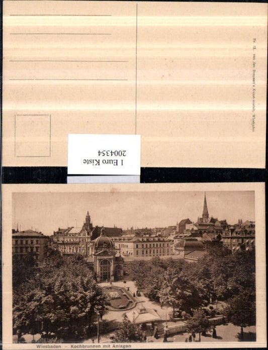 2004354,Wiesbaden Kochbrunnen m. Anlagen