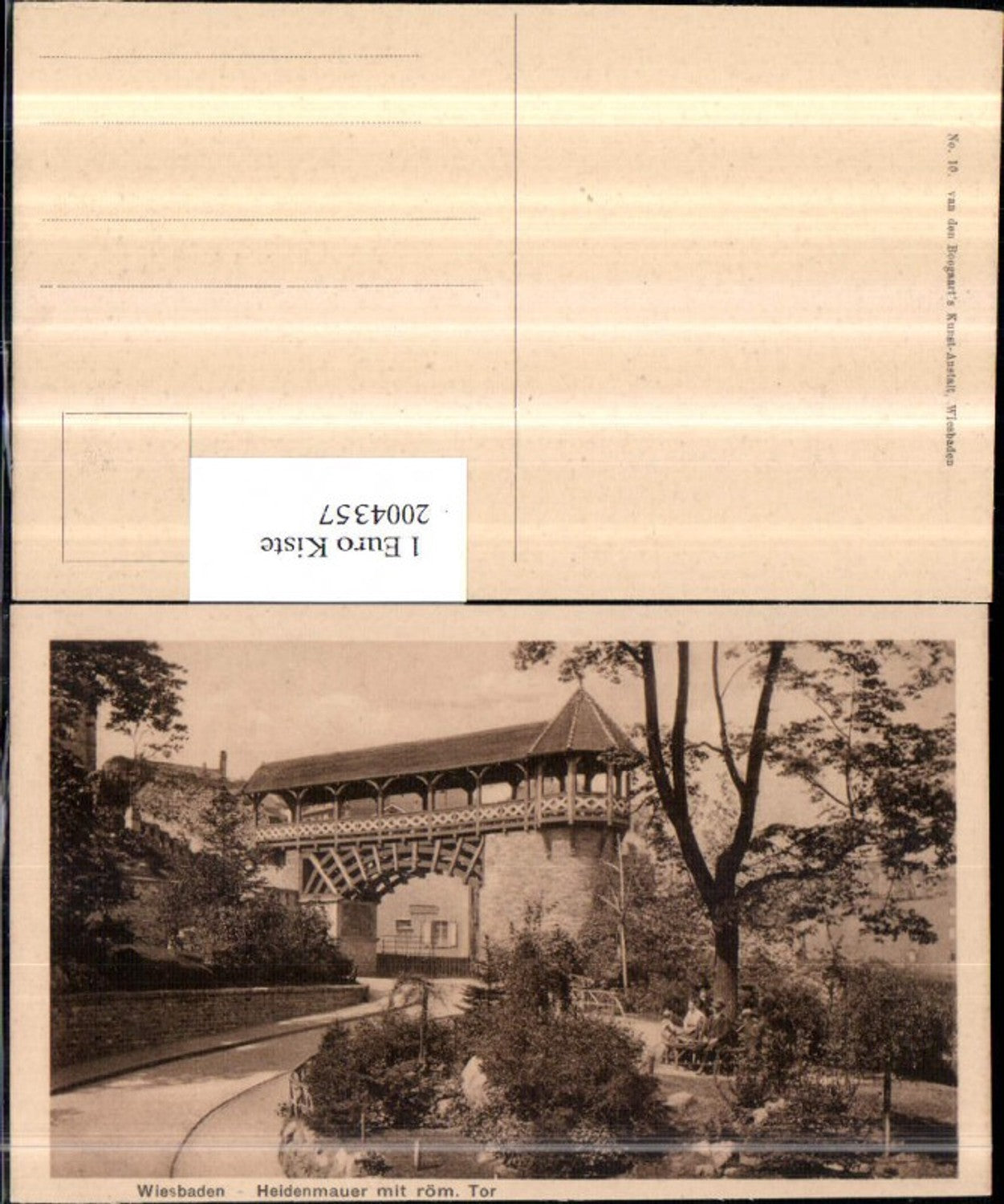 2004357,Wiesbaden Heidenmauer m. Römischen Tor