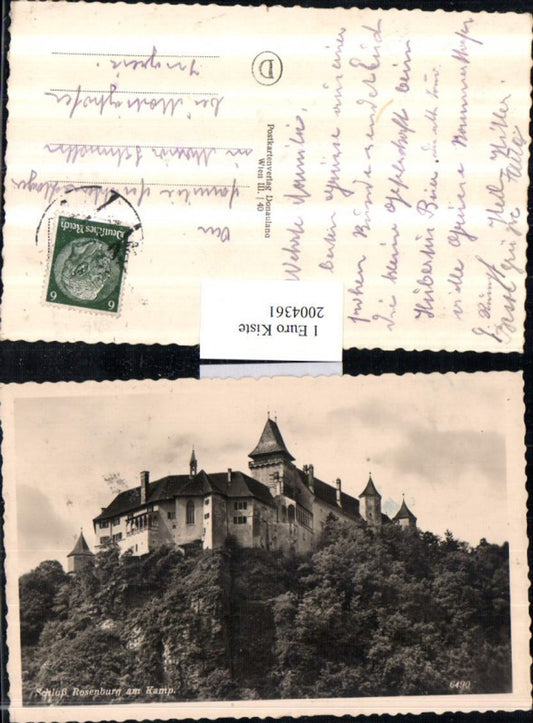 2004361,Schloss Rosenburg am Kamp