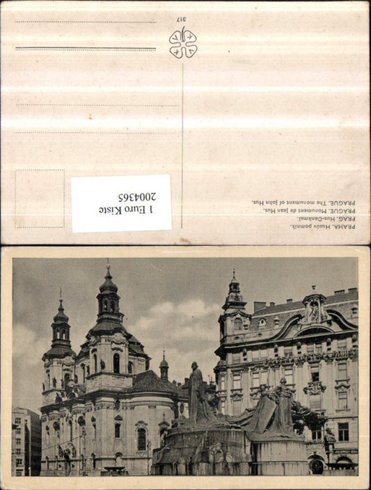 2004365,Praha Prag Hus-Denkmal