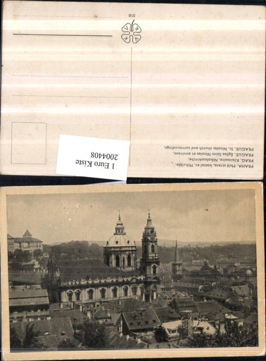 2004408,Praha Prag Kleinseite Nikolauskirche Kirche