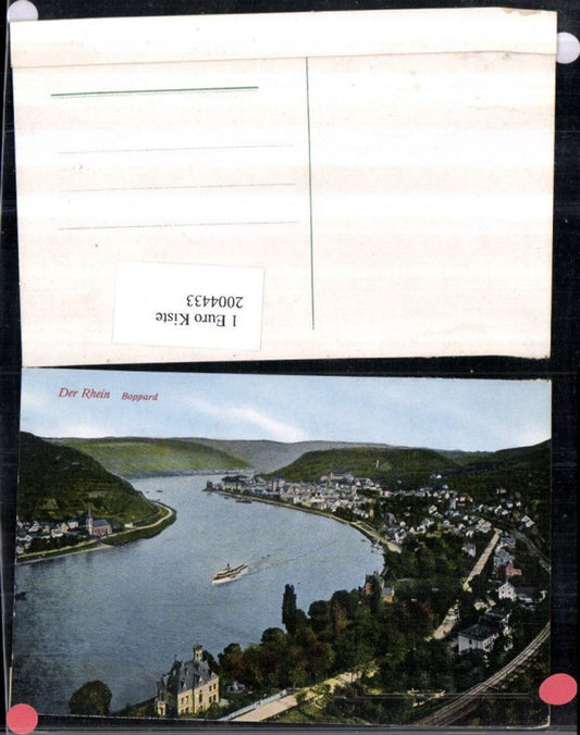 2004433,Der Rhein Boppard Totale