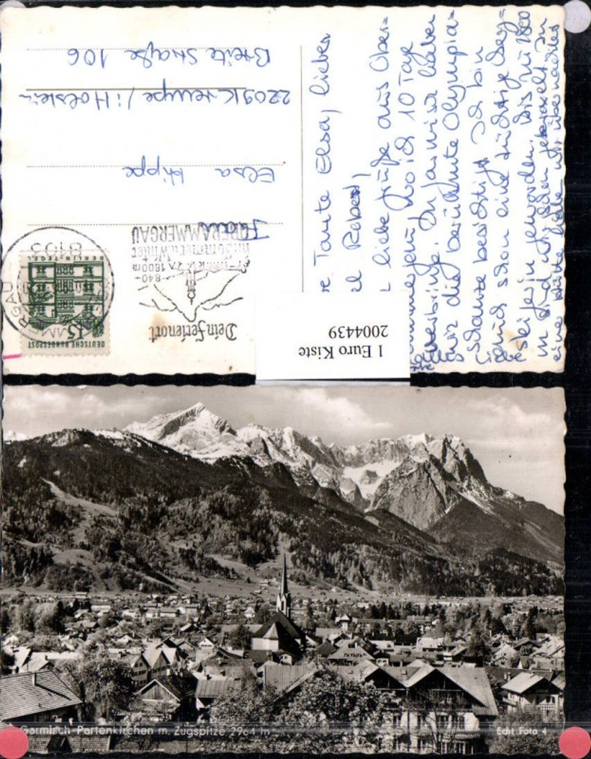 2004439,Garmisch-Partenkirchen Totale m. Zugspitze