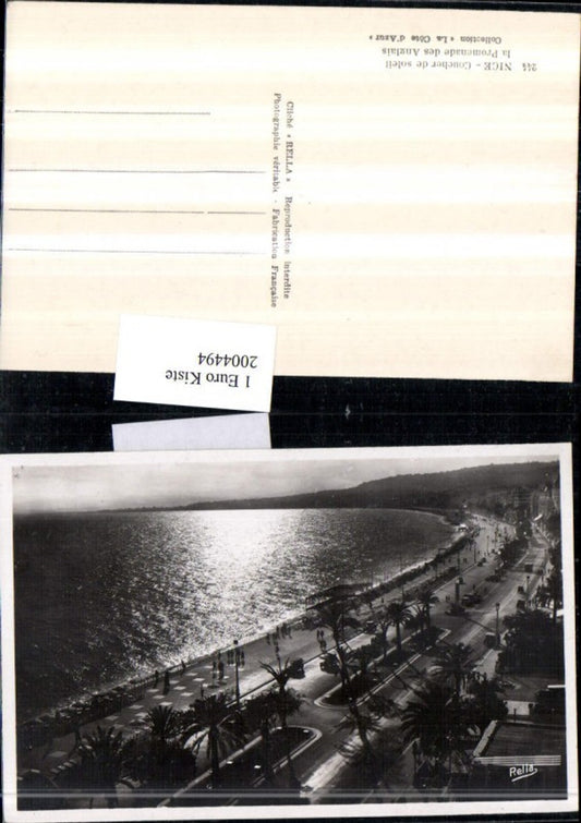 2004494,Nice Coucher de soleil la Promenade des Anglais