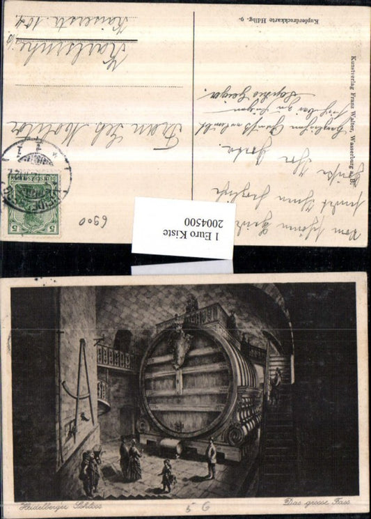 2004500,Heidelberg Schloss Das große Fass