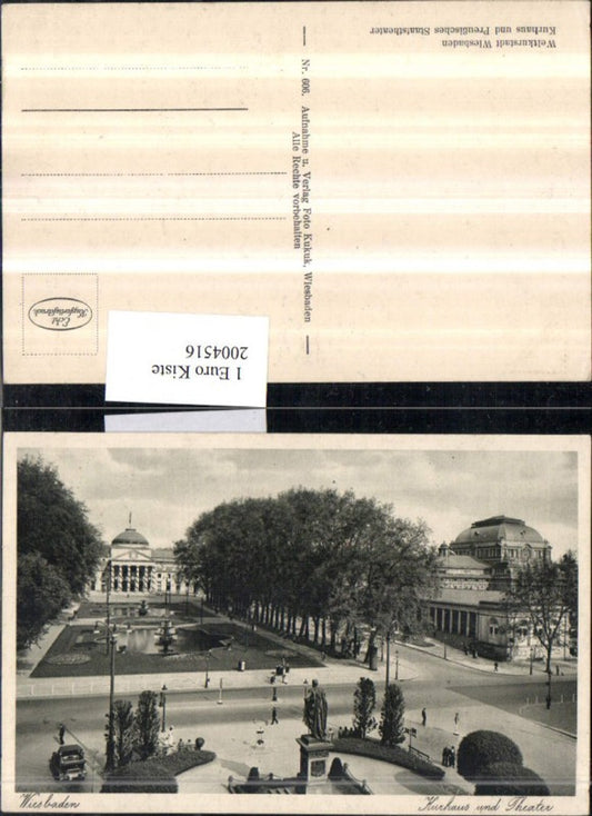2004516,Wiesbaden Kurhaus Theater u. Denkmal