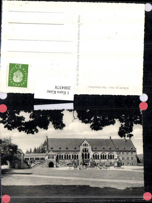 2004578,Goslar am Harz Das Kaiserhaus