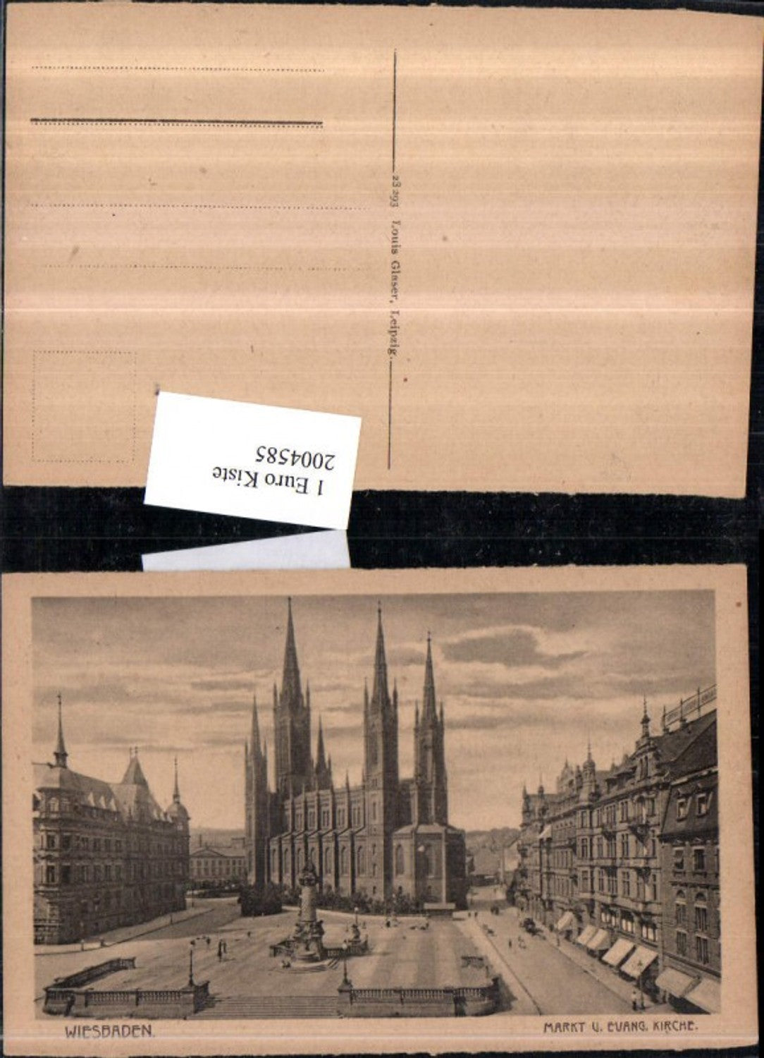 2004585,Wiesbaden Markt u. Evangelische Kirche