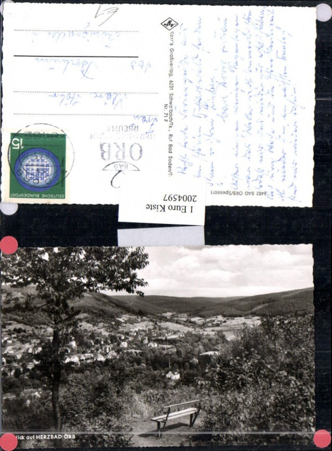 2004597,Blick auf Herzbad Orb Spessart Totale