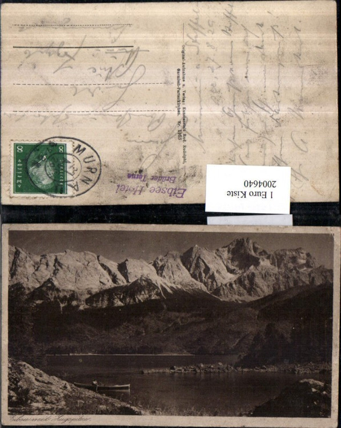 2004640,Eibsee m. Zugspitze b. Garmisch-Partenkirchen