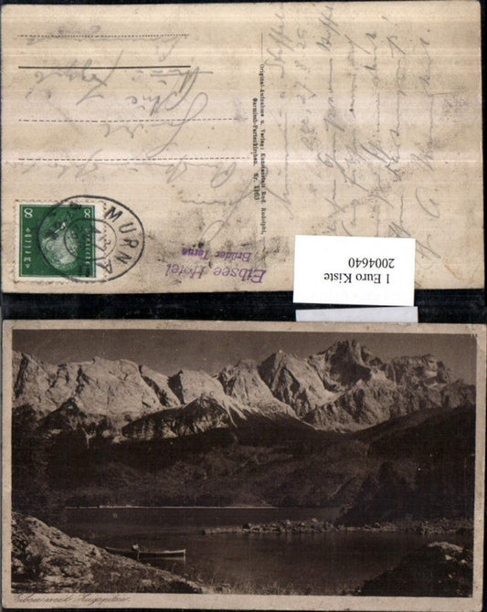 2004640,Eibsee m. Zugspitze b. Garmisch-Partenkirchen