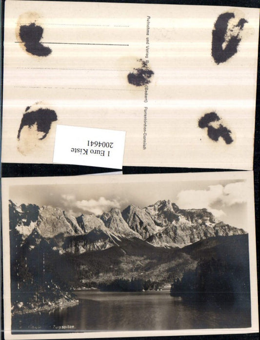 2004641,Eibsee m. Zugspitze b. Garmisch-Partenkirchen