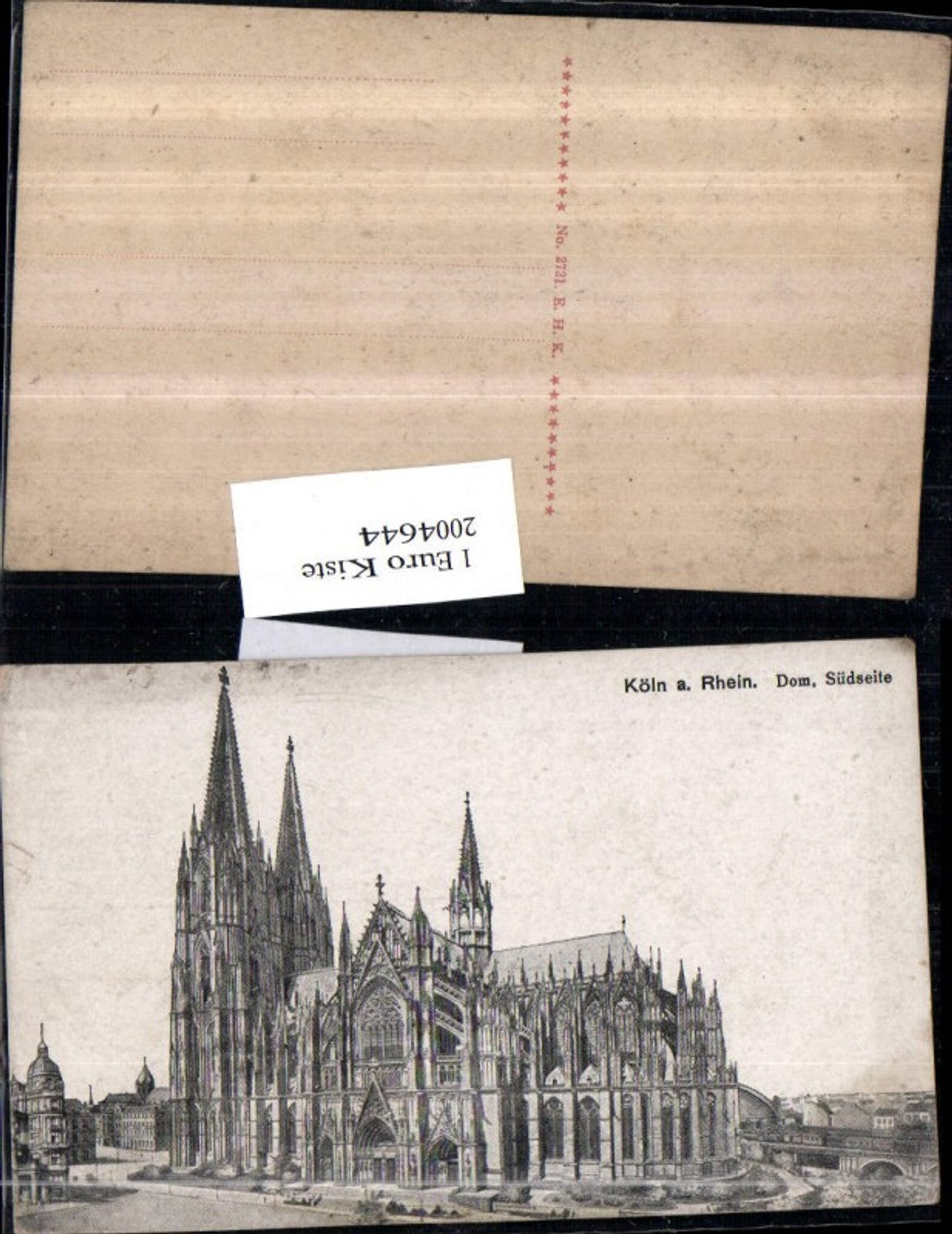 2004644,Köln am Rhein Dom Südseite
