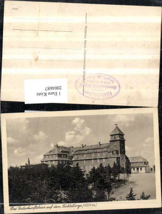 2004687,Das Unterkunftshaus auf d. Fichtelberg b. Oberwiesenthal