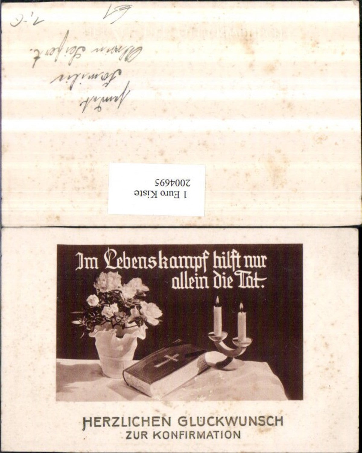 2004695,Konfirmation Rosenstock Rosen Kerzen Bibel