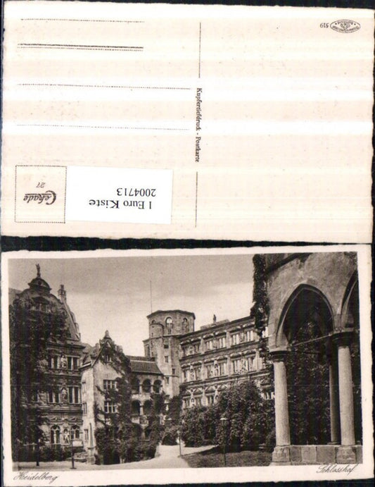 2004713,Heidelberg Schlosshof Hof