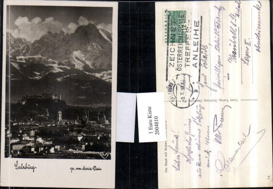 2004810,Salzburg Totale gesehen von Maria Plain m. Hohen Göll pub Cosy