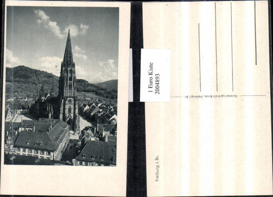 2004893,Freiburg im Breisgau Teilansicht Münster