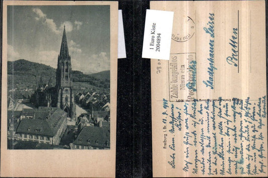 2004894,Freiburg im Breisgau Teilansicht Münster