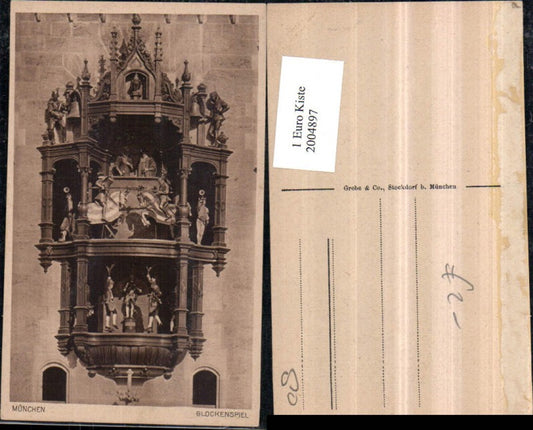 2004897,München Glockenspiel Detailansicht