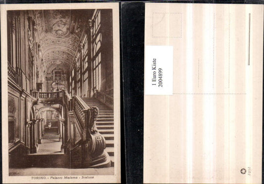 2004899,Torino Turin Palazzo Madama Scalone Innenansicht