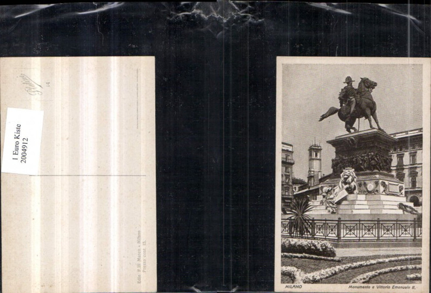 2004912,Milano Mailand Monument a Vittoria Emanuele 2