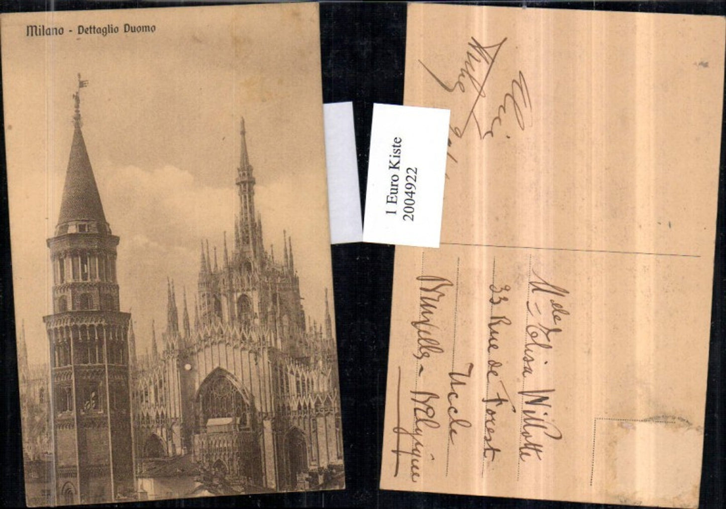 2004922,Milano Mailand Dettaglio Duomo Mailänder Dom Kirche Turm