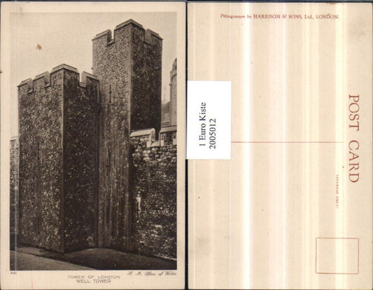 2005012,Tower of London Wel Tower Türme