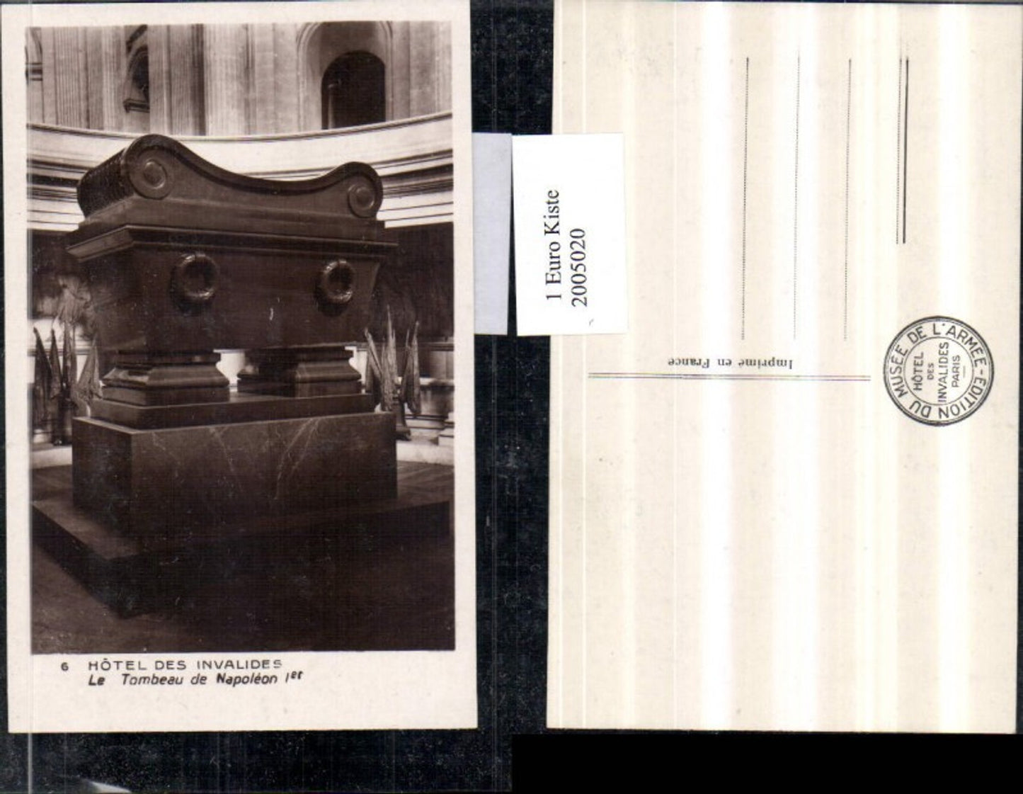 2005020,Paris Hotel des Invalides Le Tombeau de Napoleon Grabmal