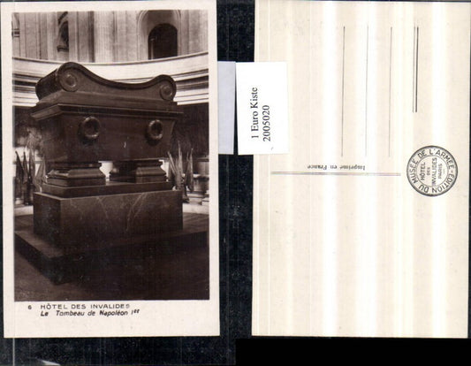 2005020,Paris Hotel des Invalides Le Tombeau de Napoleon Grabmal