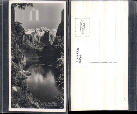 2005024,Gosau See m. Dachstein Partie