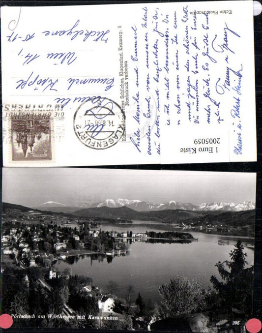 2005059,Pörtschach am Wörthersee Totale m. Karawanken