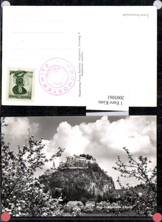 2005061,Burg Hochosterwitz in Kärnten