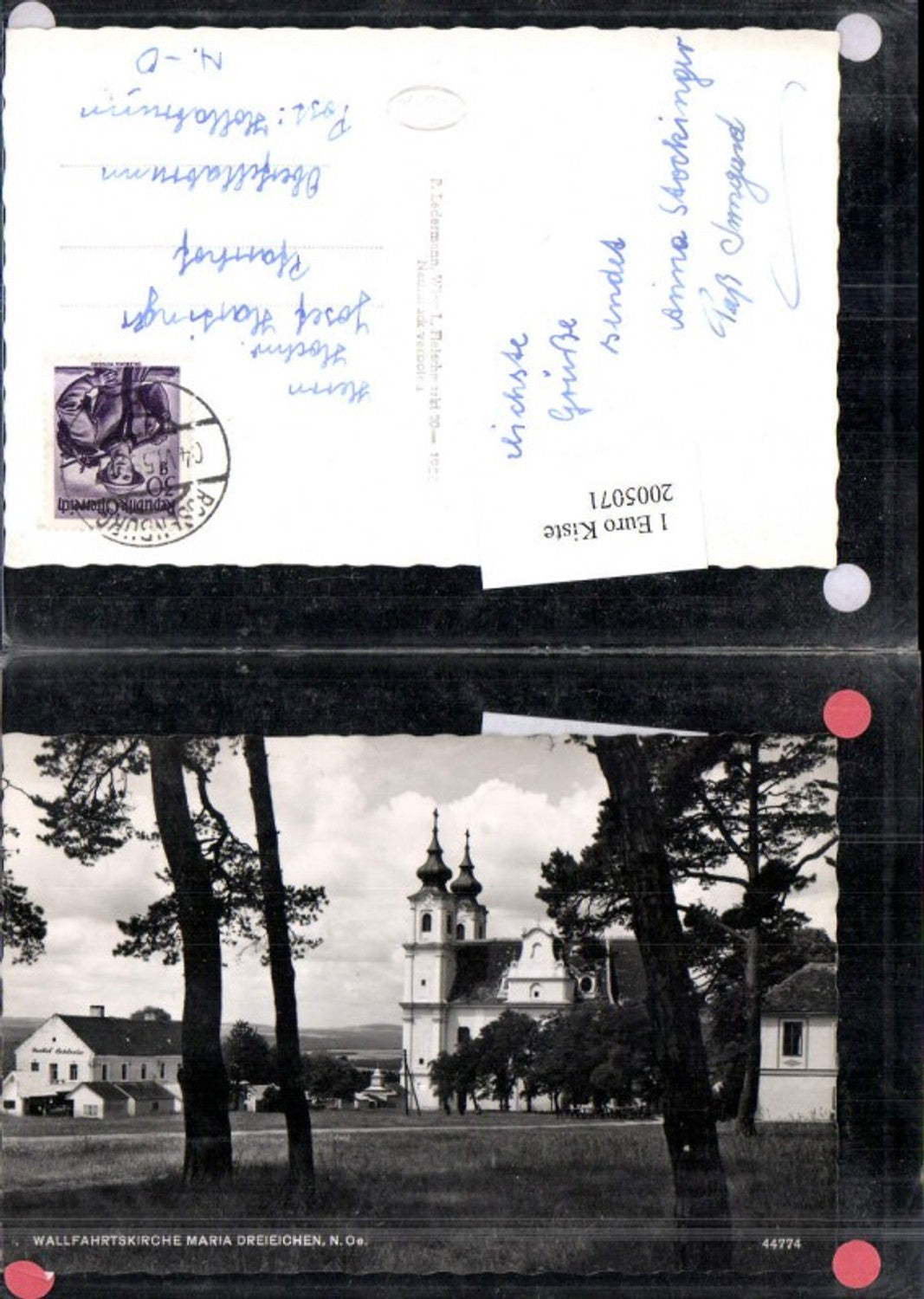 2005071,Kirche Maria Plain b. Salzburg m. Gasthof