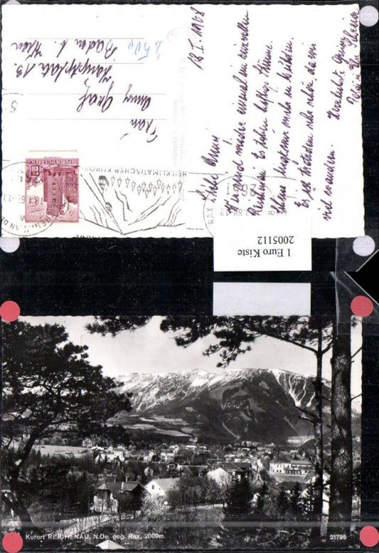 2005112,Reichenau an d. Rax Totale geg. Rax