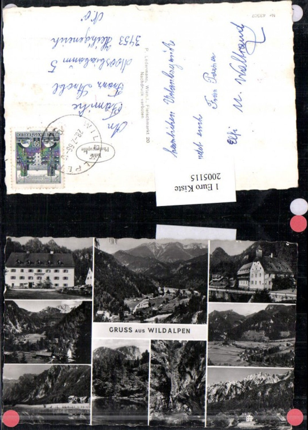 2005115,Gruß aus Wildalpen Totale Alpenhotel See Partie Mehrbildkarte