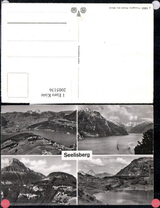 2005136,Seelisberg Totale Bergkulisse Mehrbildkarte Kt Uri