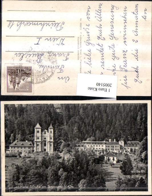 2005140,Maria Schutz am Semmering Totale Kirche