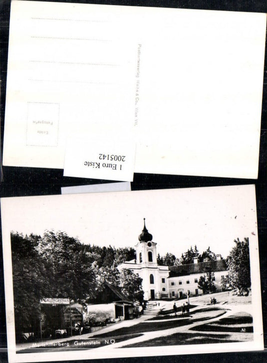 2005142,Gutenstein Mariahilferberg Kirche Gasthaus