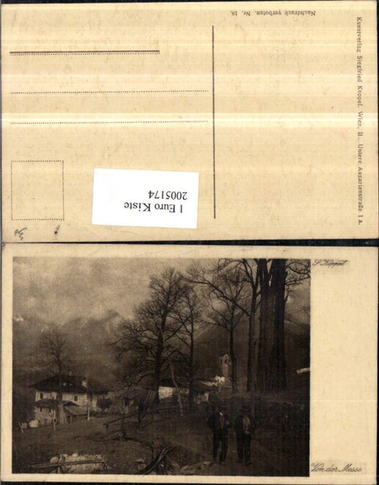 2005174,Künstler AK Siegfried Koppel Von d. Messe Ortsansicht