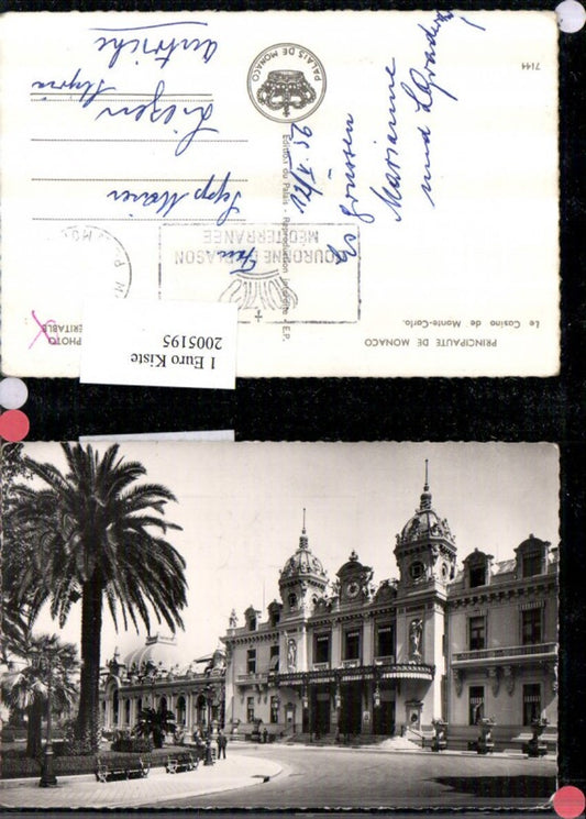 2005195,Principaute de Monaco Le Casino de Monte-Carlo