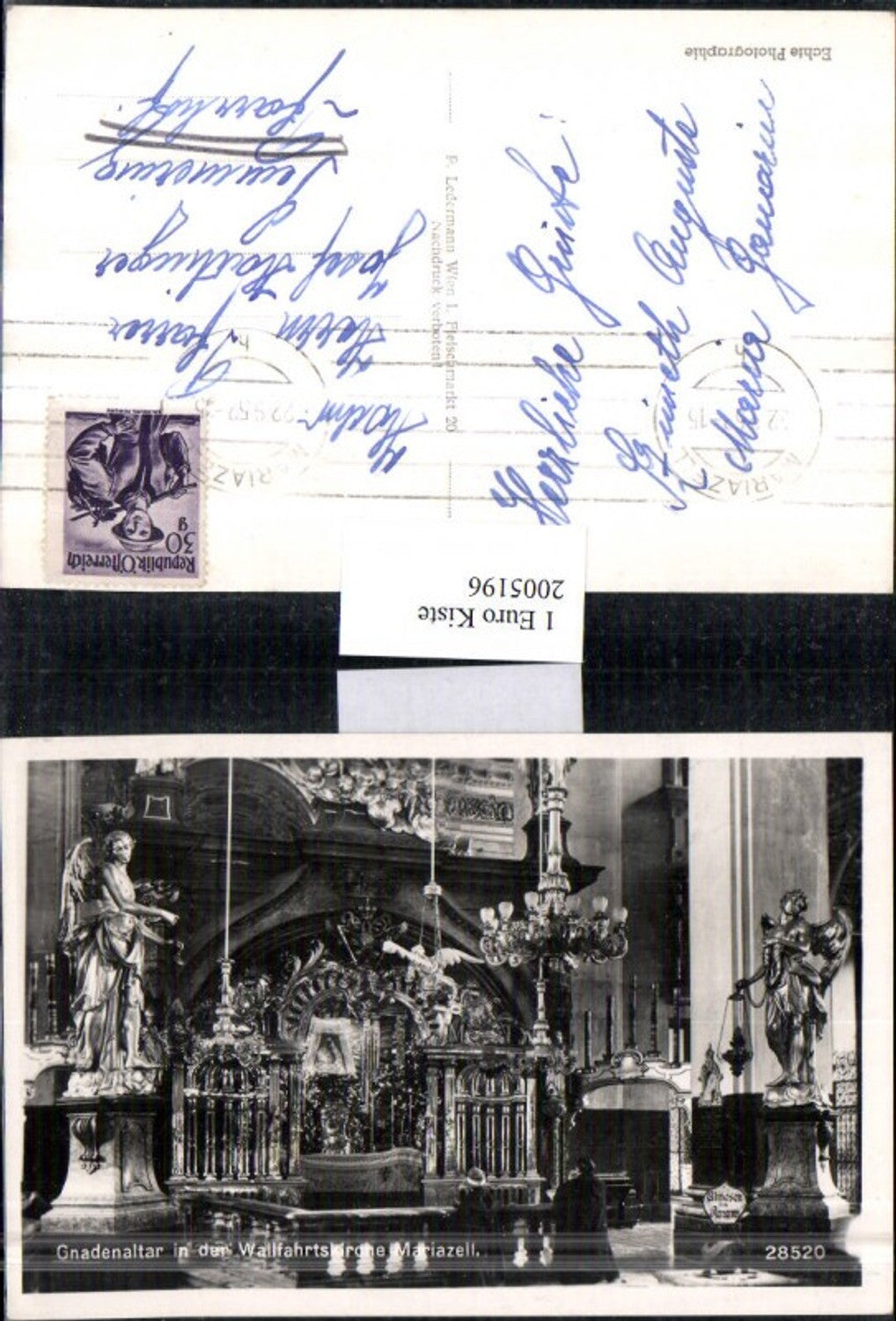2005196,Mariazell Gnadenaltar Altar in d. Wallfahrtskirche